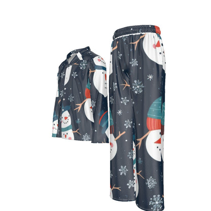 Holiday Men's Lapel Pajama Set