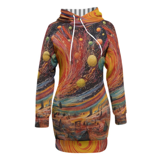 Women's Pullover Hoodie With Raglan Sleeve