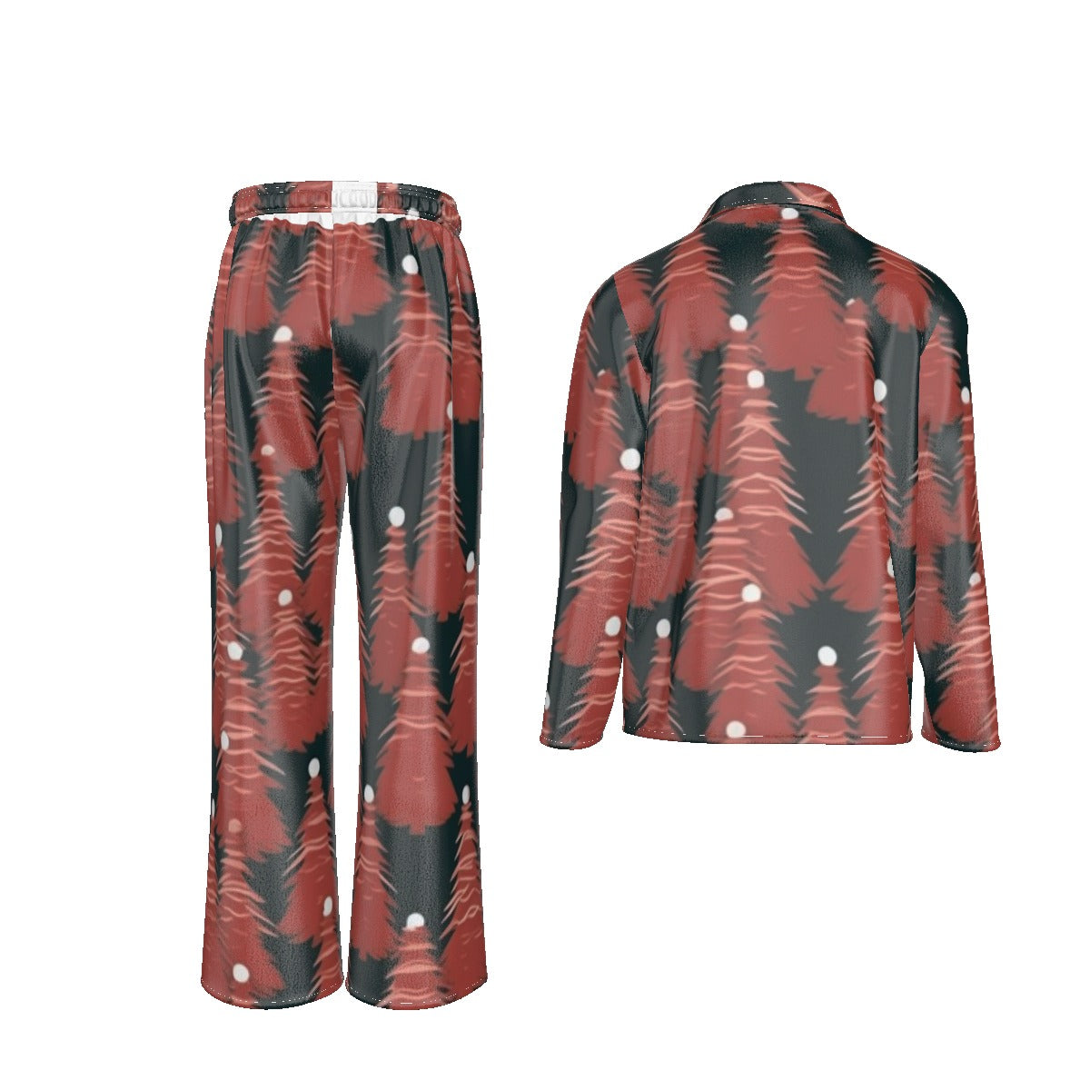 Holiday Men's Lapel Pajama Set