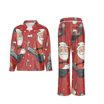 Holiday Men's Lapel Pajama Set