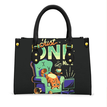 Women's Tote Bag With Black Handle