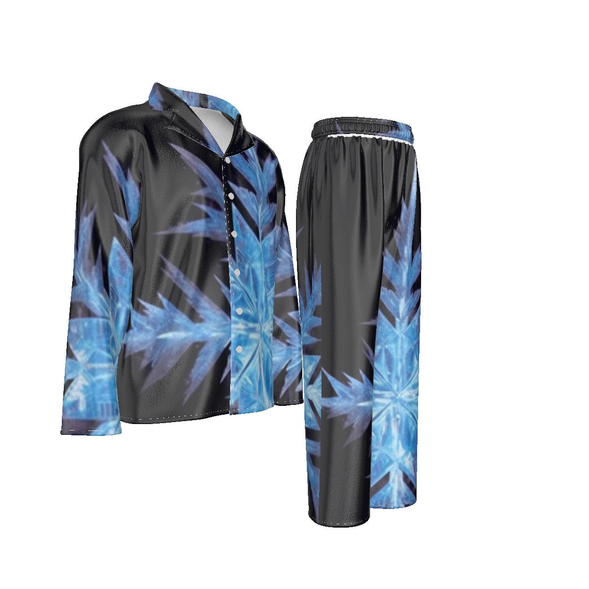 Holiday Men's Lapel Pajama Set