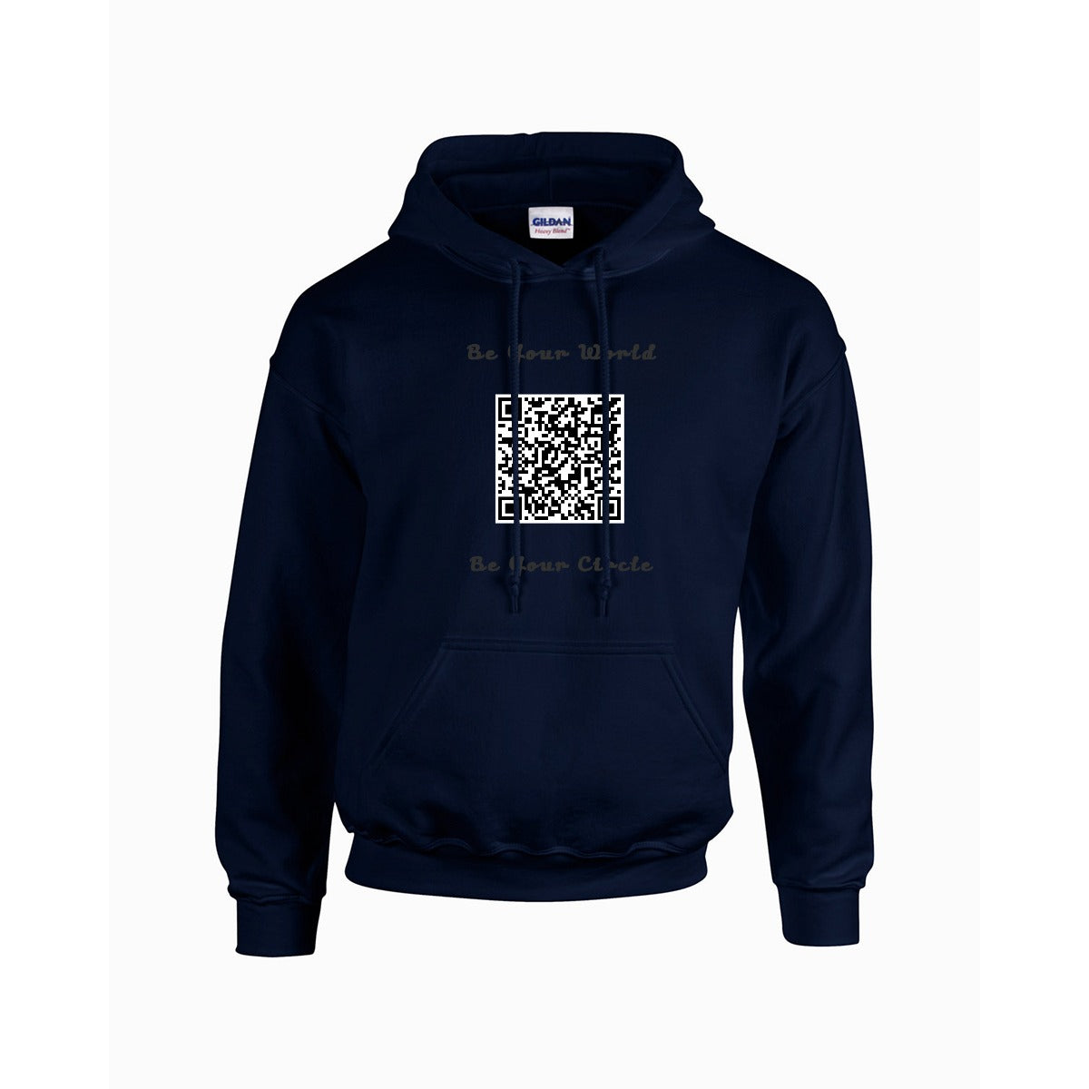 Hoodie "Be Your world and be your circle"