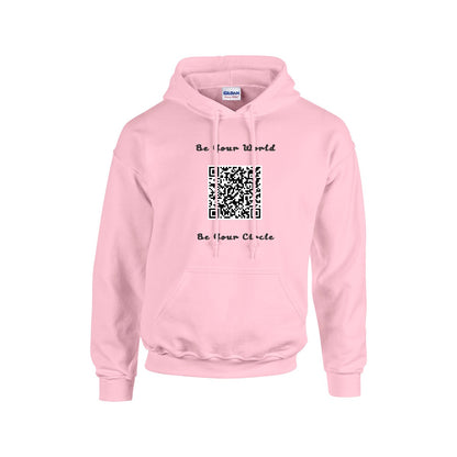 Hoodie "Be Your world and be your circle"