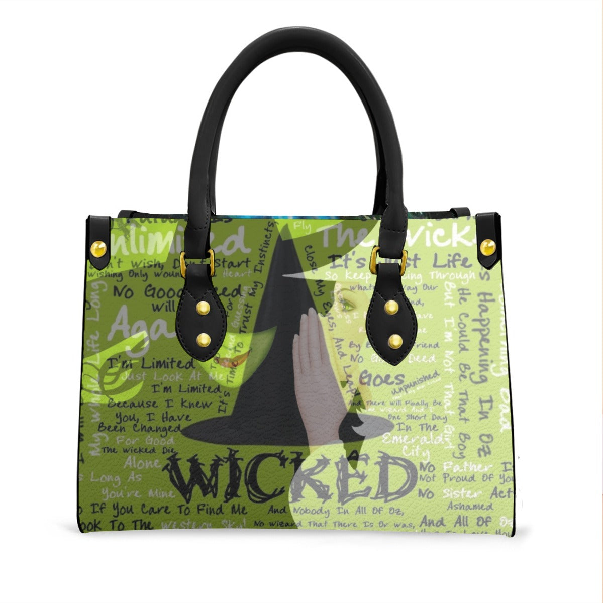 Wicked Tote Bag With Black Handle