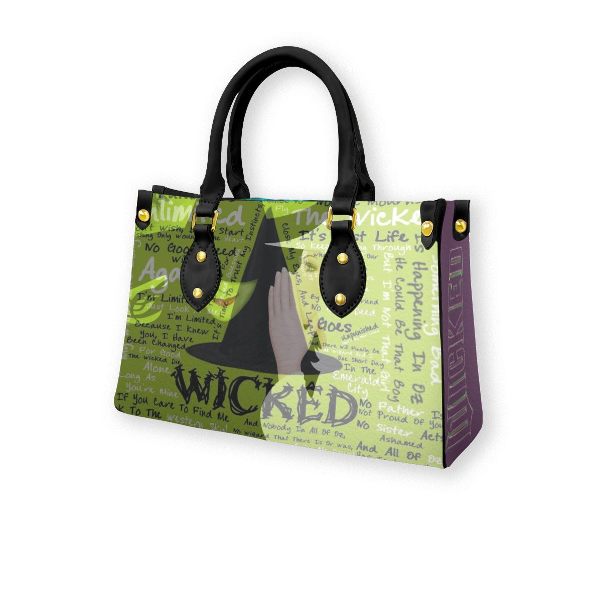 Wicked Tote Bag With Black Handle