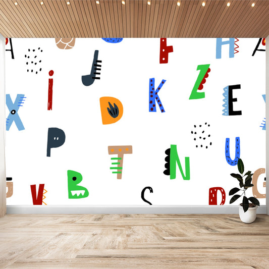 Wall Stickers Colors of Letters