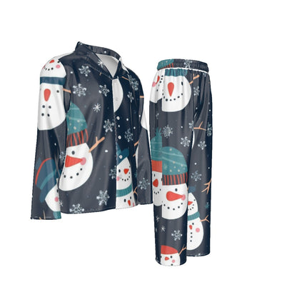 Holiday Men's Lapel Pajama Set