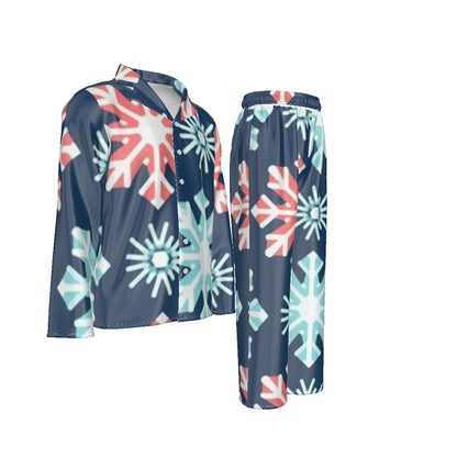 Holiday Men's Lapel Pajama Set