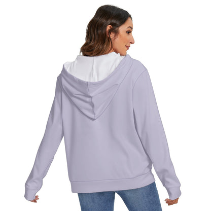 I'm the 92% Women's Heavy Fleece Zip-on-the-Side Hoodie