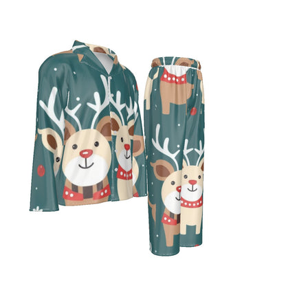 Holiday Men's Lapel Pajama Set