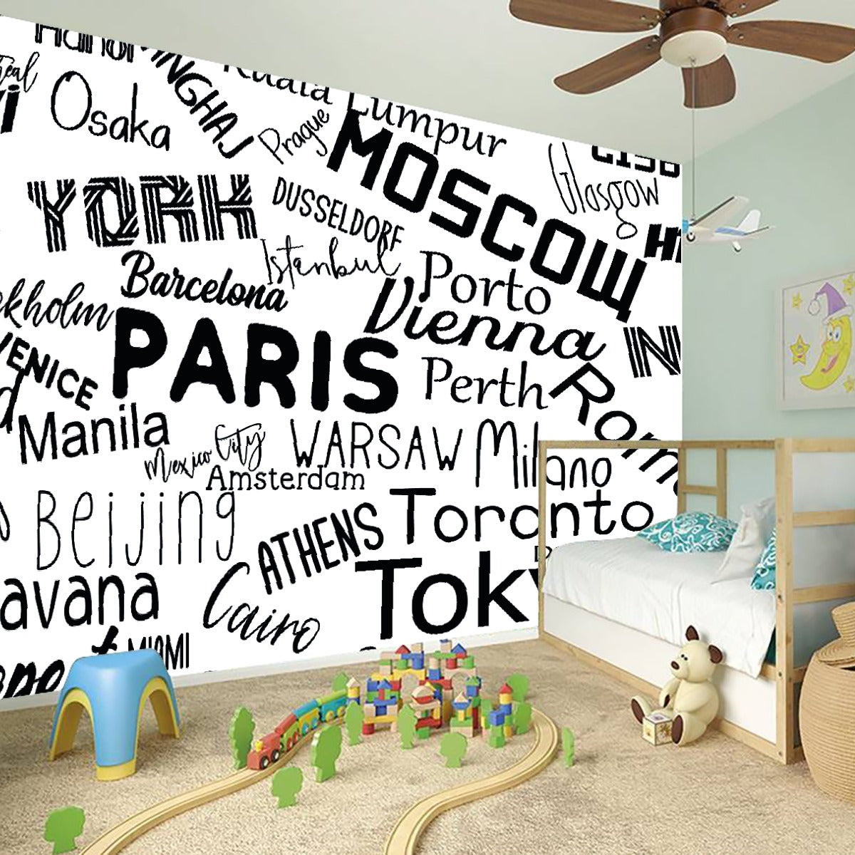 Wall Stickers Cities of the World