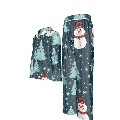 Holiday Men's Lapel Pajama Set