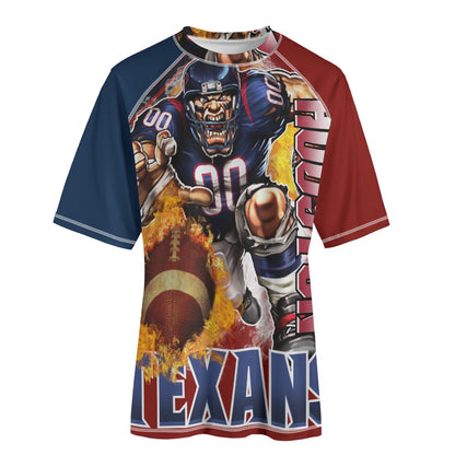 Sports Short Sleeve T-Shirt (Texans)