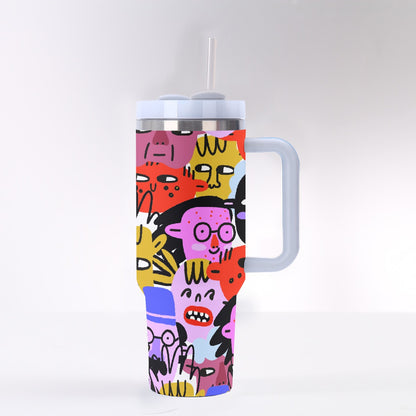 40 oz Tumbler With Handle