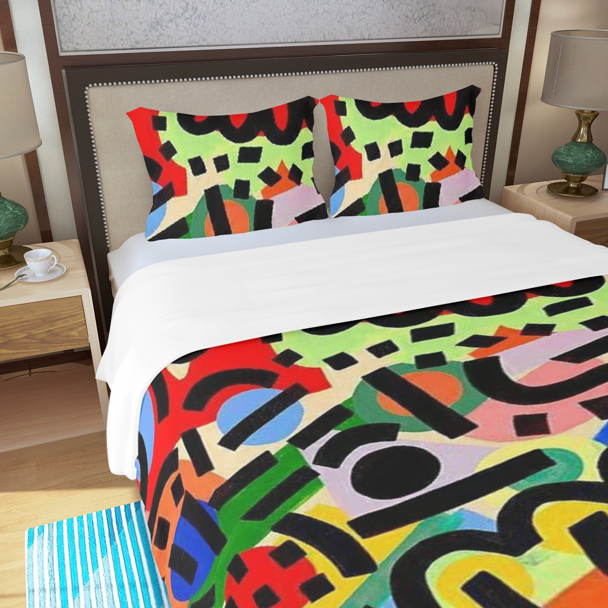 Three Piece Duvet Bedding Set Colors