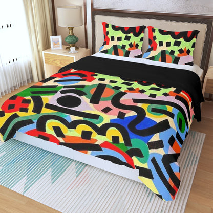 Three Piece Duvet Bedding Set Colors