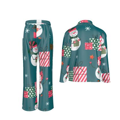 Holiday Men's Lapel Pajama Set