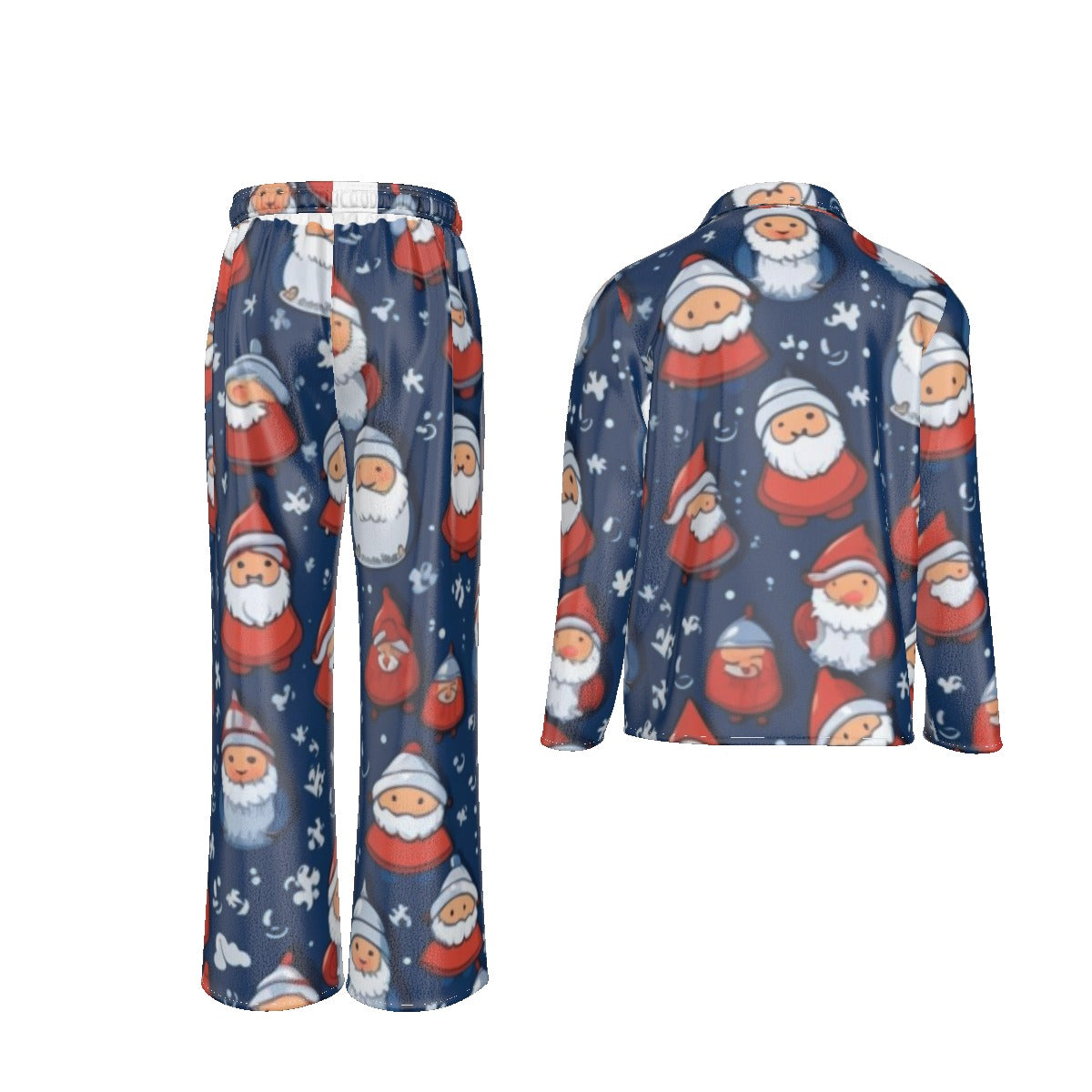 Holiday Men's Lapel Pajama Set