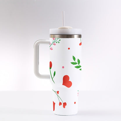 Tumbler With Handle "Get Lost" and "Not Today"