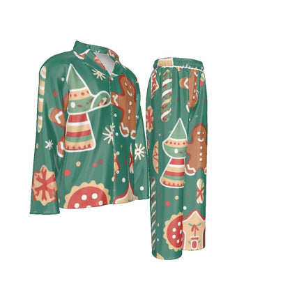 Holiday Men's Lapel Pajama Set