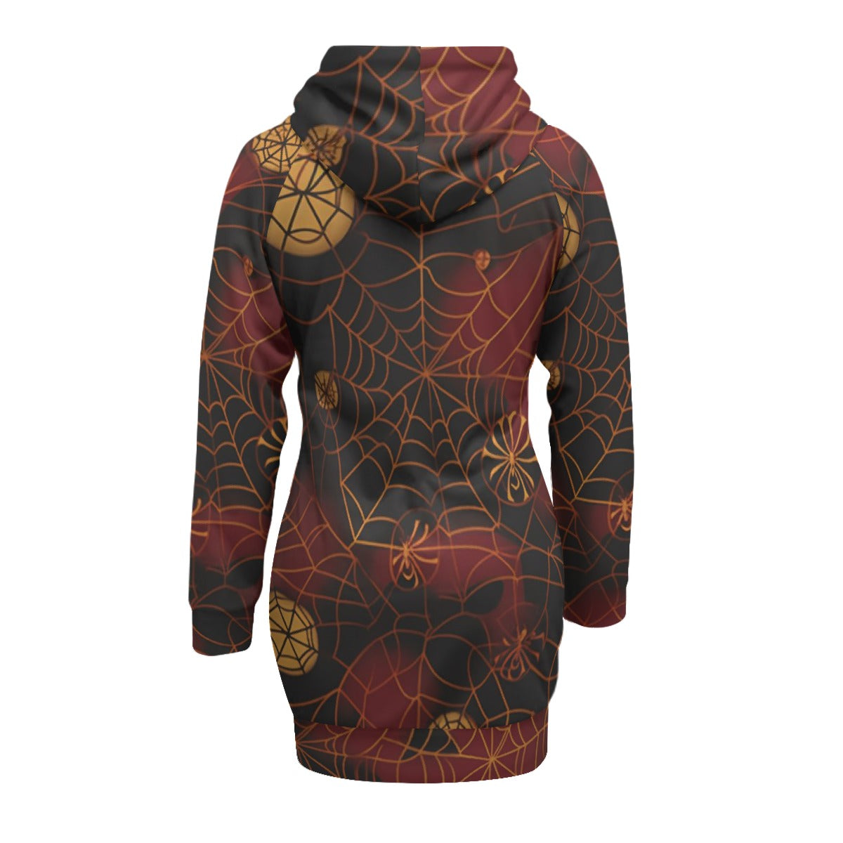 Women's Pullover Hoodie With Raglan Sleeve