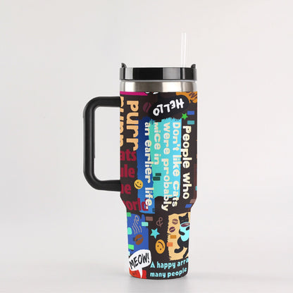 40 oz Tumbler With Handle