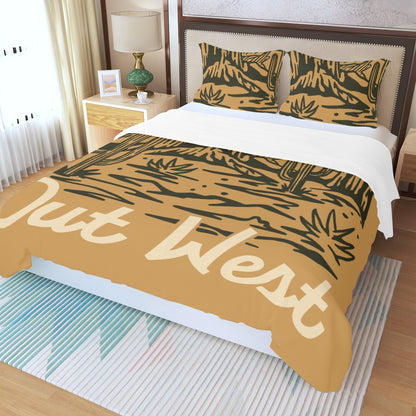 Three Piece Duvet Bedding Set in the Desert