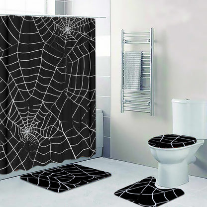 Four-piece Bathroom Black Web