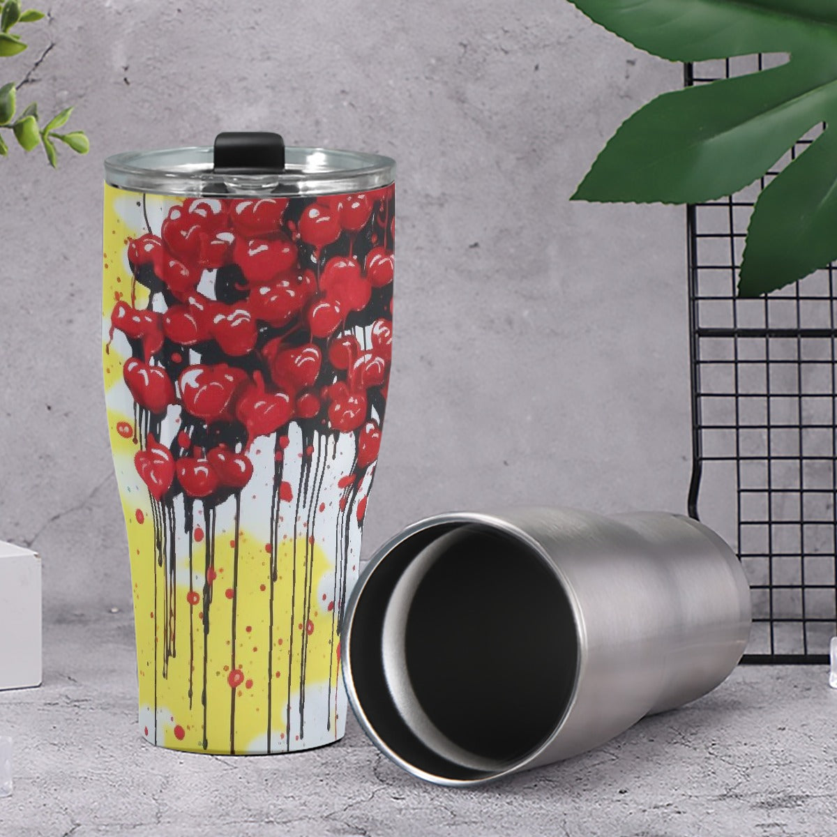 Cone Tumbler 30oz Cherries