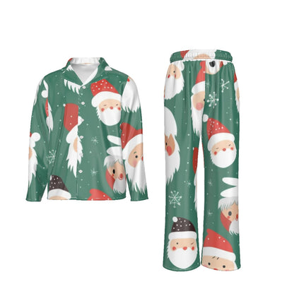 Holiday Men's Lapel Pajama Set