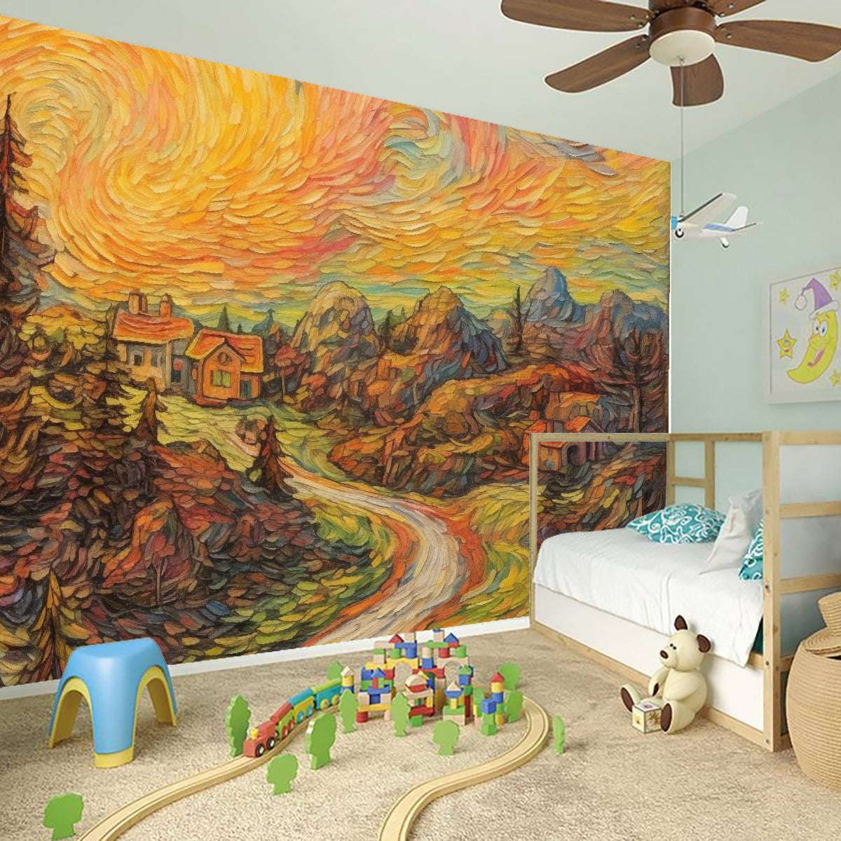 Wall Stickers Picture Perfect Hills