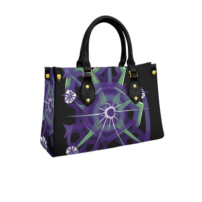 Women's Tote Bag With Black Handle