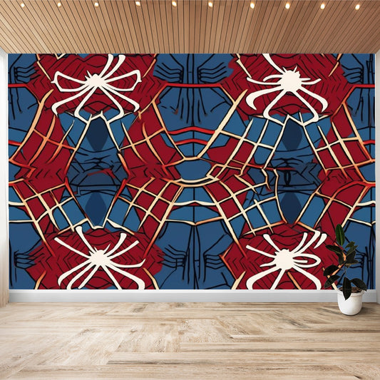 Wall Stickers Red Spiders