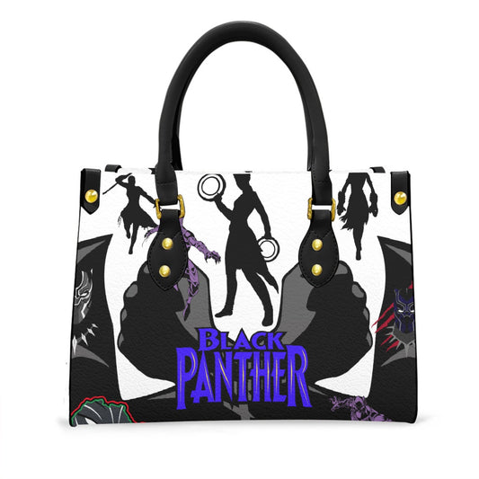 Women's Tote Bag With Black Handle