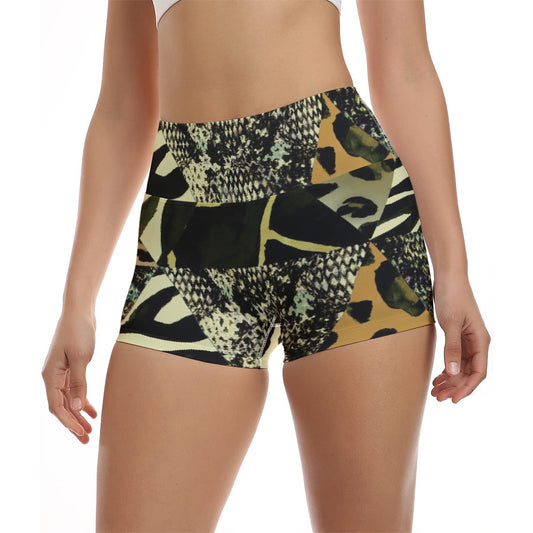 Women's Ultra-Short Yoga Shorts