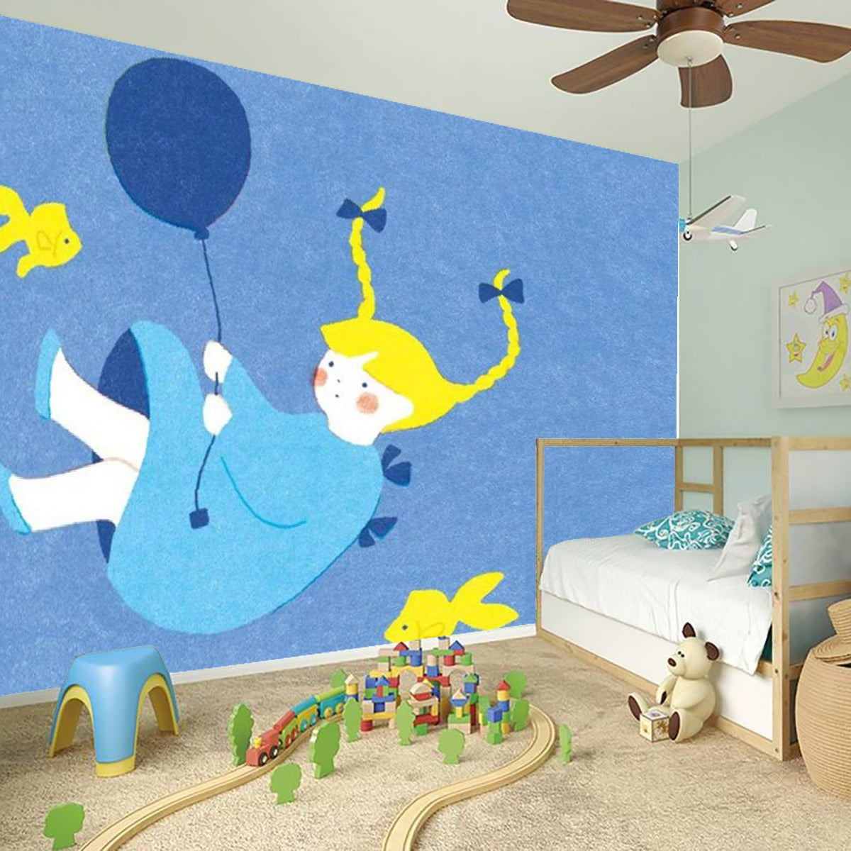 Wall Stickers Flying Girl