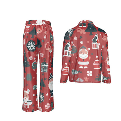 Holiday Men's Lapel Pajama Set