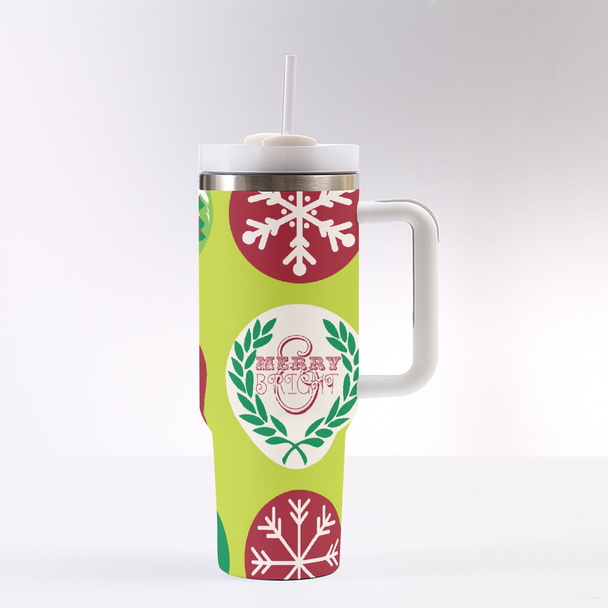 Vaso con asa de 40 oz "Holiday Collection"