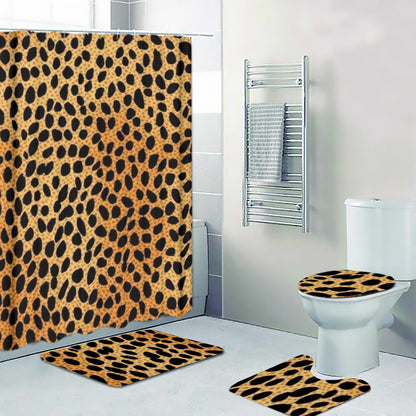 Four-piece Bathroom Lepper Print