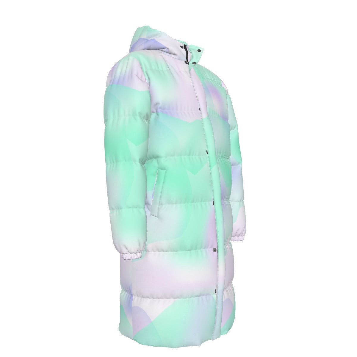 Unisex Long Down Jacket