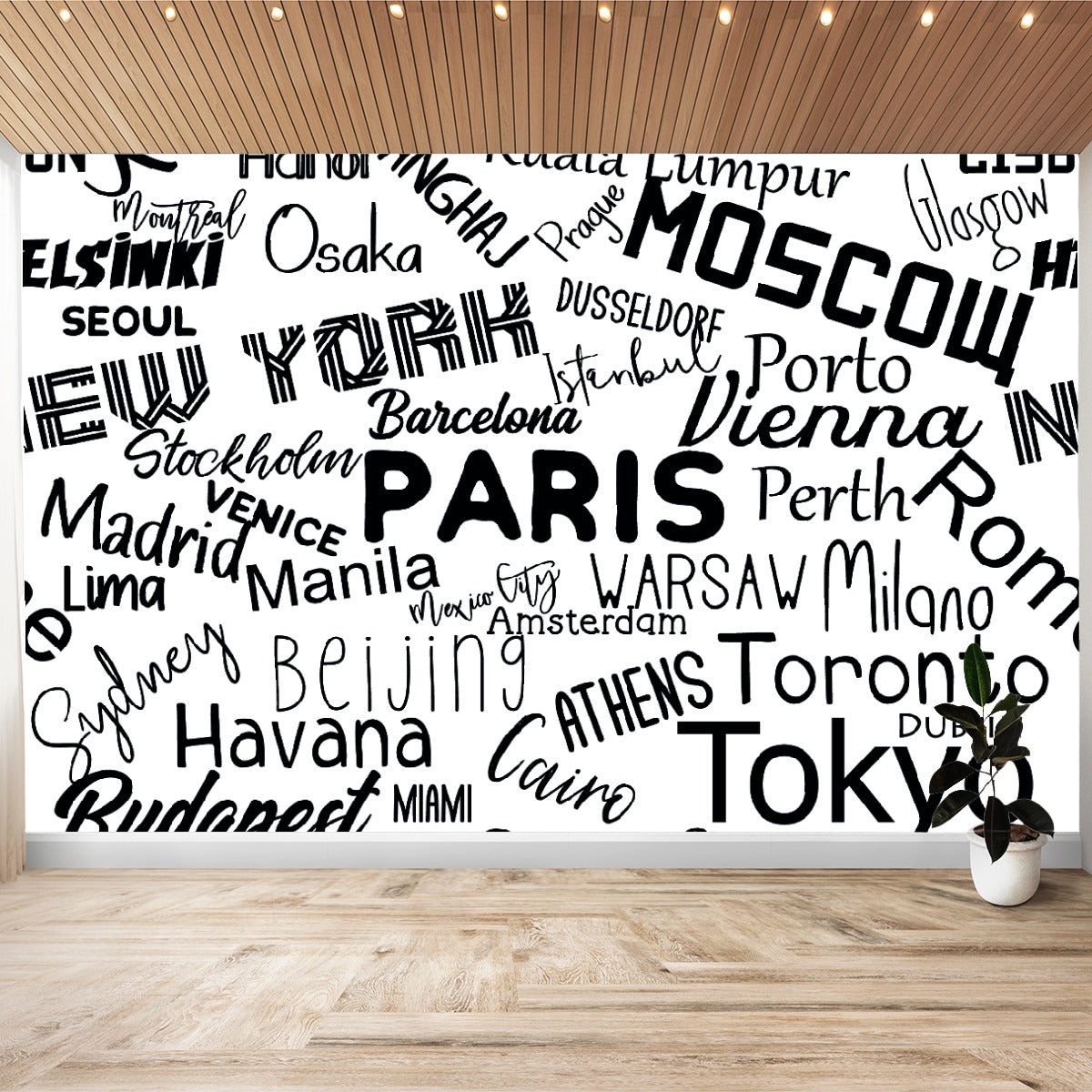 Wall Stickers Cities of the World