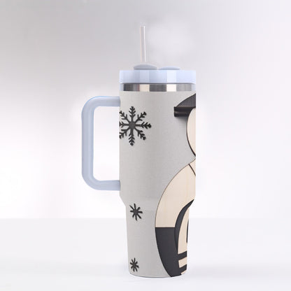 Tumbler With Handle 40 oz "Holiday Collection"