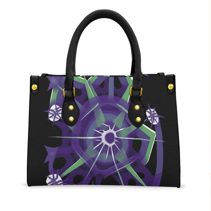 Women's Tote Bag With Black Handle