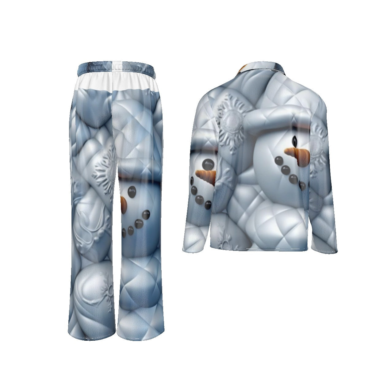 Holiday Men's Lapel Pajama Set