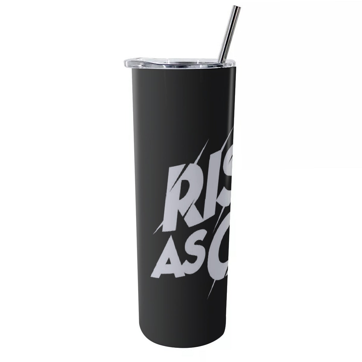 Glitter Tumbler With Stainless Steel Straw 20oz