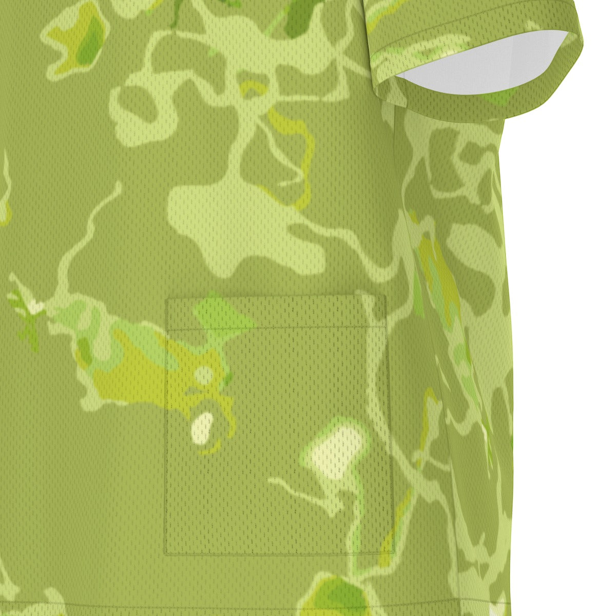 Unisex Scrub Set Birdseye Camo Light Green