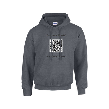 Hoodie "Be Your world and be your circle"