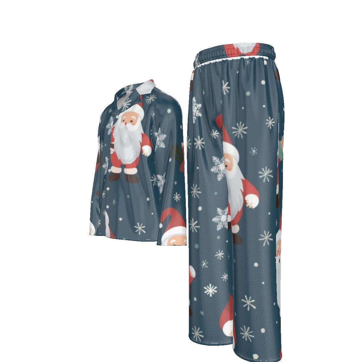 Holiday Men's Lapel Pajama Set