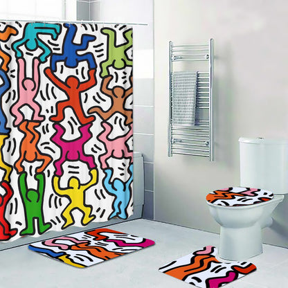 Four-piece Bathroom Color Man